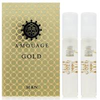 AMOUAGE愛慕 GOLD一千零一夜 男性淡香精針管 2ml*2入
