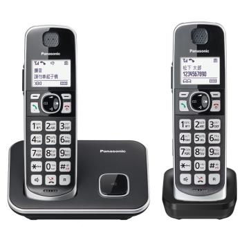Panasonic 國際牌KX-TGE612TW 大聲音大字鍵雙子機無線電話