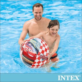 INTEX 麥坤CARS-沙灘球61cm 適用3歲以上(58053)