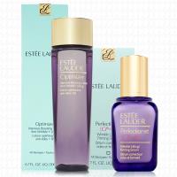 ESTEE LAUDER雅詩蘭黛 CP+R抗皺緊緻精華50ml+無限抗皺奇蹟露200ml