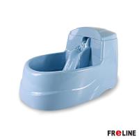 寵物飲水組-FReLINE 瀑布式寵物飲水器_FE-W011 +PETWANT 寵物速乾餐墊 CD-4535