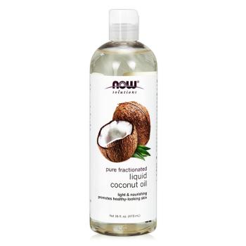 NOW 椰子基底油(16oz/473ml) Liquid Coconut Oil
