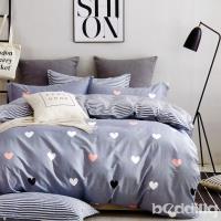 BEDDING-專櫃純棉5x6尺春夏涼被-許願精靈-灰