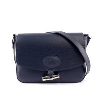 LONGCHAMP ROSEAU牛皮斜背包(深藍色) 2079871006