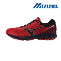 【MIZUNO 美津濃】WAVE RIDER 22 男慢跑鞋 紅 J1GC183210