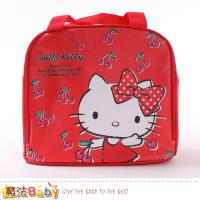 魔法Baby 便當袋 Hello kitty授權正版保溫保冷提袋~f0359