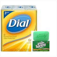 【美國 Dial 黛雅】黃金香皂(4oz*3塊)*3組+【美國 Irish Spring】清新體香皂(4oz/113g)*6