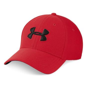 Under Armour 2019男時尚標誌刺繡Blitz紅色棒球帽