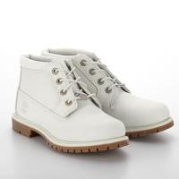 Timberland女款淡藍色絨面皮革休閒靴A1NDKK34