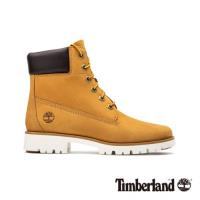 Timberland 女款小麥色磨砂革厚領6吋靴(A1VXN231)
