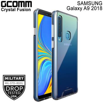 GCOMM Galaxy A9(2018) 晶透軍規防摔殼 Crystal Fusion