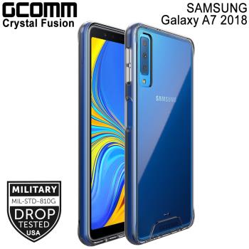 GCOMM Galaxy A7(2018) 晶透軍規防摔殼 Crystal Fusion