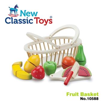 荷蘭New Classic Toys 水果籃切切樂 - 10588