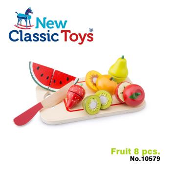 荷蘭New Classic Toys 水果總匯切切樂8件組 - 10579