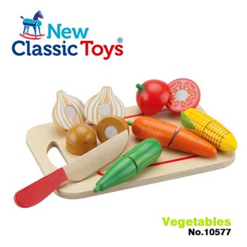 荷蘭New Classic Toys 蔬食切切樂8件組 - 10577