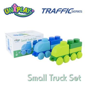 UNIPLAY抗菌軟積木 交通系列 小卡車組