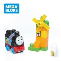 奇哥 MEGA BLOKS 費雪美高 大積木湯瑪士多多島場景-小磨坊