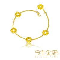 【今生金飾】典雅手鍊(純黃金手鍊)