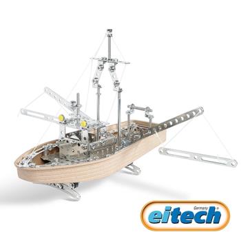 德國eitech 益智鋼鐵玩具-3合1帆船 C20