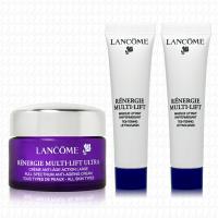 LANCOME蘭蔻 超緊顏白金淡斑霜15ml+超緊顏5D太空乳霜面膜5mlx2