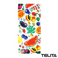 TELITA-超細纖維日系和風海灘巾 沙灘巾 浴巾-彩繪水果(一條)