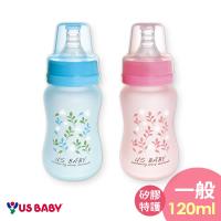 任-【買一送一】優生真母感特護玻璃奶瓶(一般120ml-藍)