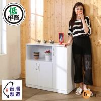 Buyjm 低甲醛防潑水三門電器櫃 廚房櫃 電器架 收納櫃