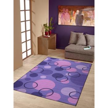 范登伯格   炫彩 普普風地毯-紫款-150x200