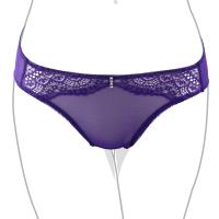 【EASY SHOP】戀上PH5.5 低腰三角褲(深情紫)