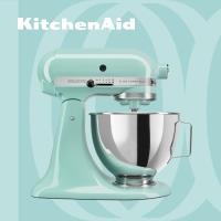 【KitchenAid】桌上型攪拌機(抬頭型)5Q(4.8L)湖水藍 3KSM150PSTAQ