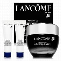 LANCOME蘭蔻 超進化肌因亮眼精粹霜15ml(贈激光煥白精華乳液15mlx2)