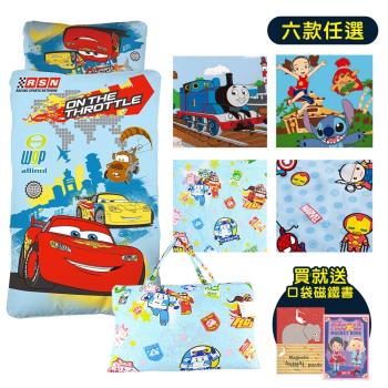 BabyTiger虎兒寶 MIT台灣製卡通圖樣幼教兒童睡袋組 - (六款) 任選