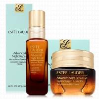 ESTEE LAUDER雅詩蘭黛 特潤眼部超能量修護霜15ml+特潤超導賦活精萃20ml