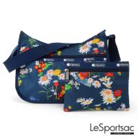 LeSportsac - Standard側背水餃包/流浪包-附化妝包 (小雛菊)