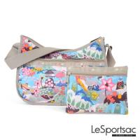 LeSportsac - Standard側背水餃包/流浪包-附化妝包 (派對天堂)