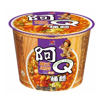 【阿Q桶麵】 韓式泡菜風味桶3入/組