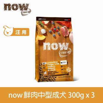Now! 鮮肉無穀天然糧 成犬配方 900克(100克9包替代出貨)