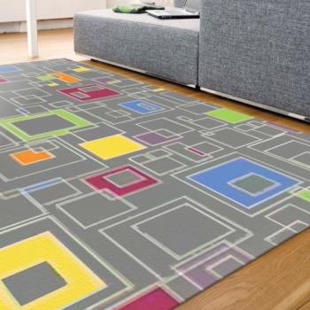 范登伯格  普利鮮明色彩進口地毯-迷宮  140x195cm 