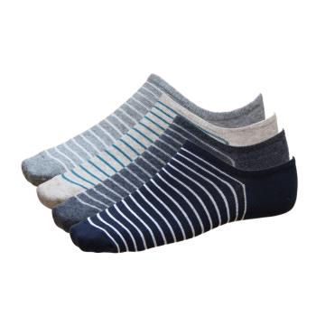 【DG】男女適用細針條紋低口直角襪6雙組-D351