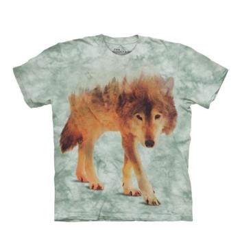 摩達客-美國進口The Mountain 狼來了 純棉環保短袖T恤