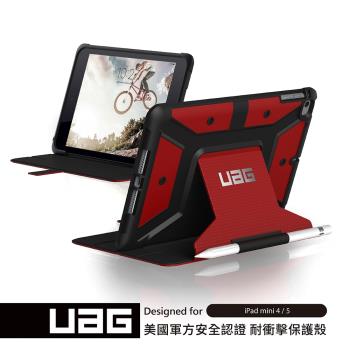 UAG iPad mini (2019)耐衝擊保護殻-紅