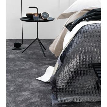 范登伯格 舒芙柔比利時頂級超柔舒適長毛地毯-99黑灰 160x240cm