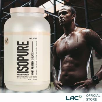 【LAC利維喜】ISOPURE 分離乳清蛋白3磅-原味