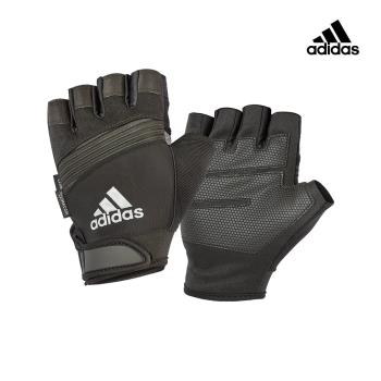 Adidas Training 防滑短指手套(格調灰)