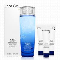 LANCOME蘭蔻 激光煥白精華玫瑰露升級版150ml+精華乳液15mlx3
