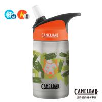 【CAMELBAK】350ml eddy兒童吸管保冰/溫水瓶 叢林野狼(CB1883104040)