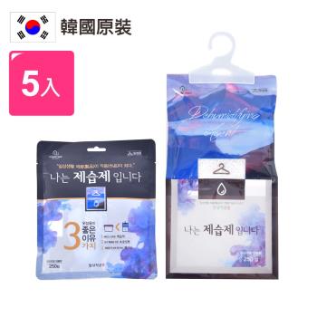 韓國原裝 超吸水防潮可掛式除濕袋250gx5包
