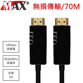 MAX+ HDMI2.0光纖纜線 70米