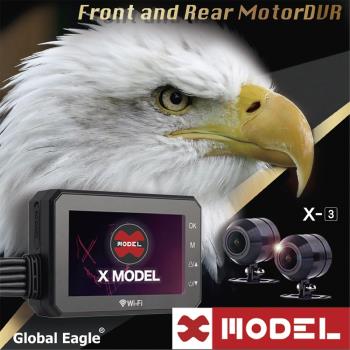 [全球鷹] X3 WiFi X-MODEL 雙鏡頭行車記錄器