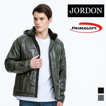 【JORDON】男款 PrimaLoft 科技棉外套 803 墨綠